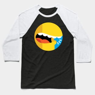 Talking Simpsons Mouth Logo Baseball T-Shirt